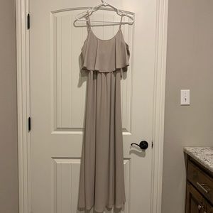 Show Me Your Mumu Caitlin Ruffle Maxi Dress
